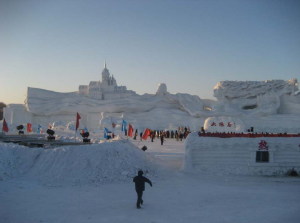  Harbin - Die Schneestadt im nördlichsten Teil China oft Temperaturen bis -35°C